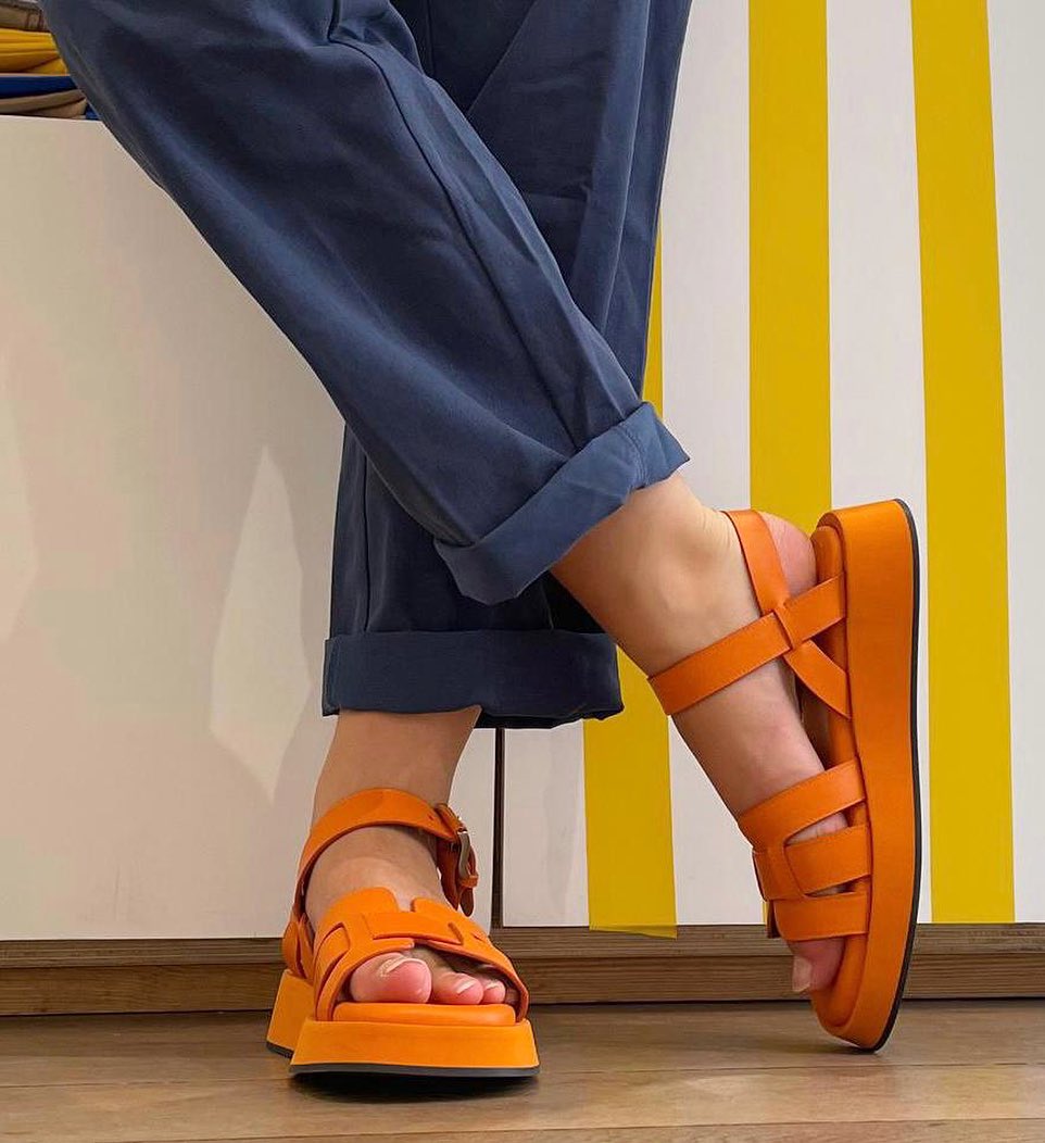 Sandale plate CHARLIE