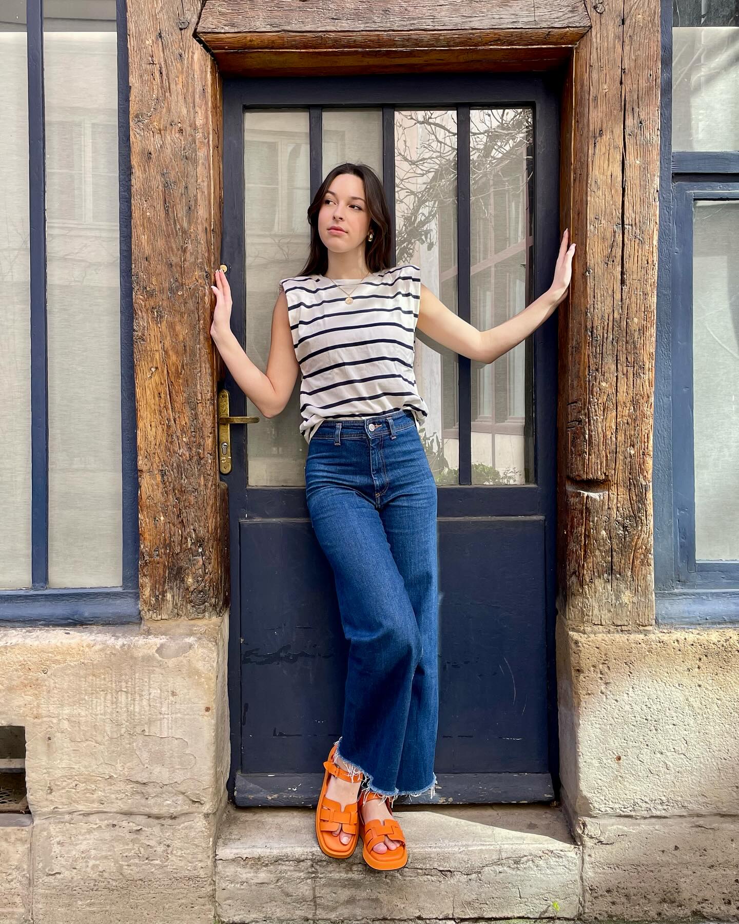 Sandale plate CHARLIE