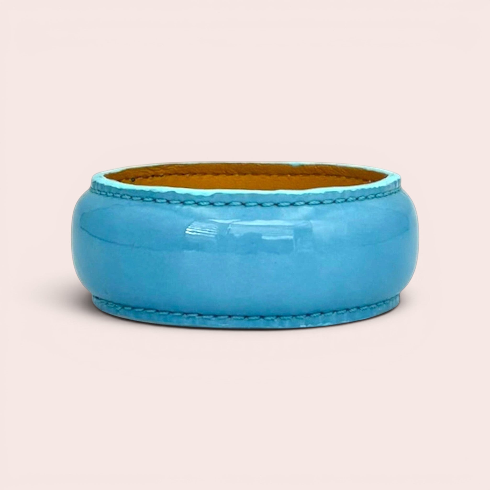 JONC DUA verni bleu Maya blanc