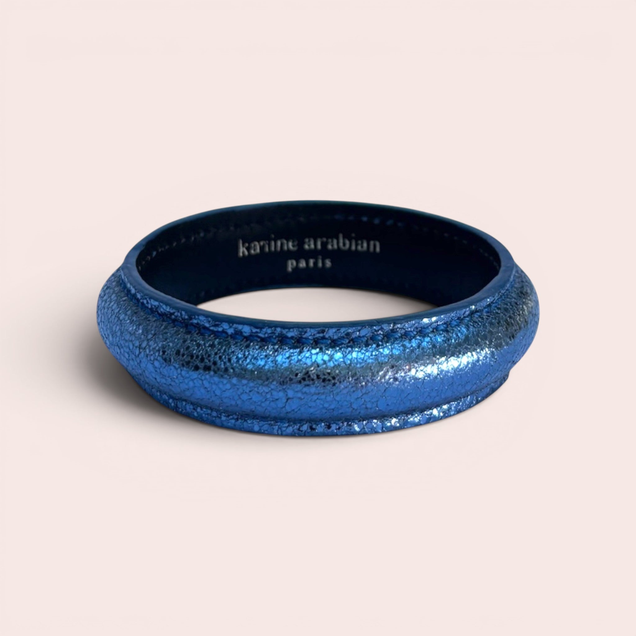 JONC métallisé bleu