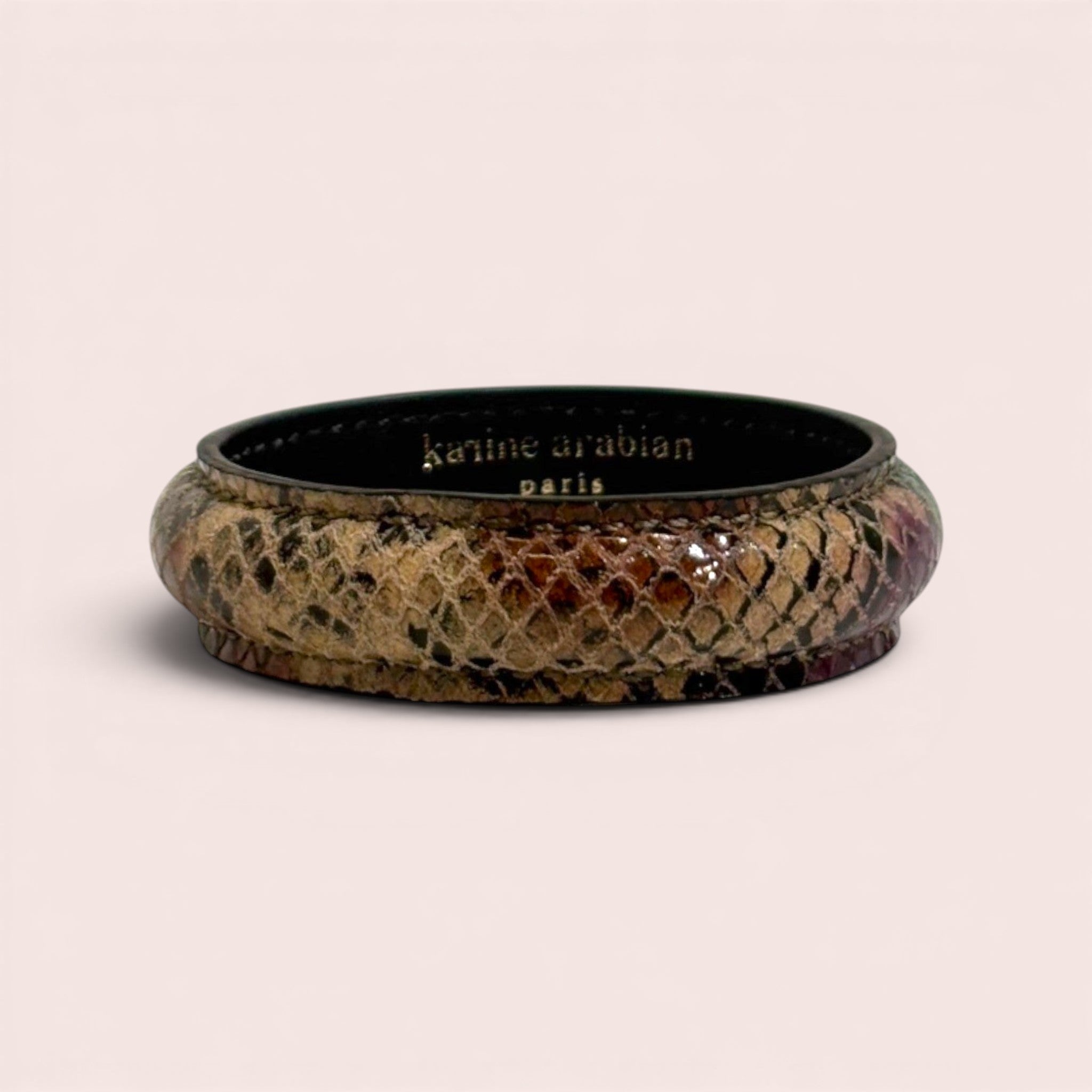 JONC serpent bordeaux
