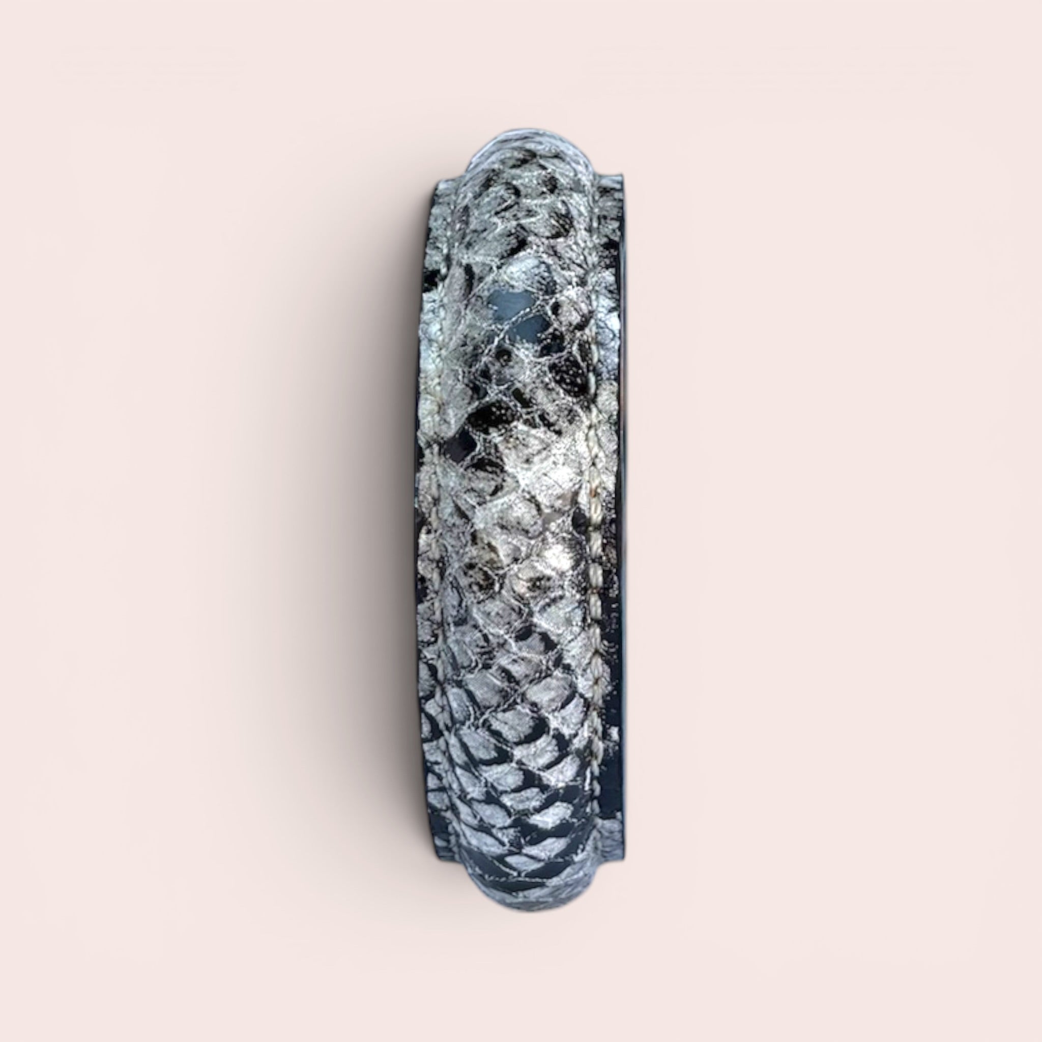 JONC serpent ivoire gris noir