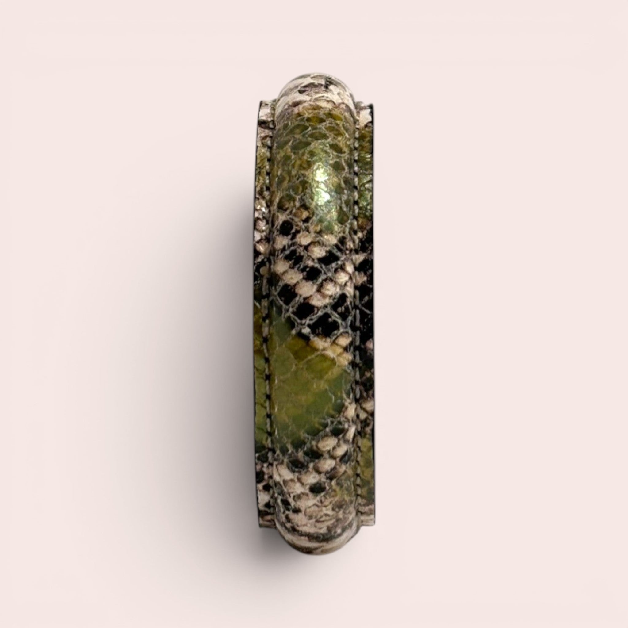 JONC serpent ivoire kaki
