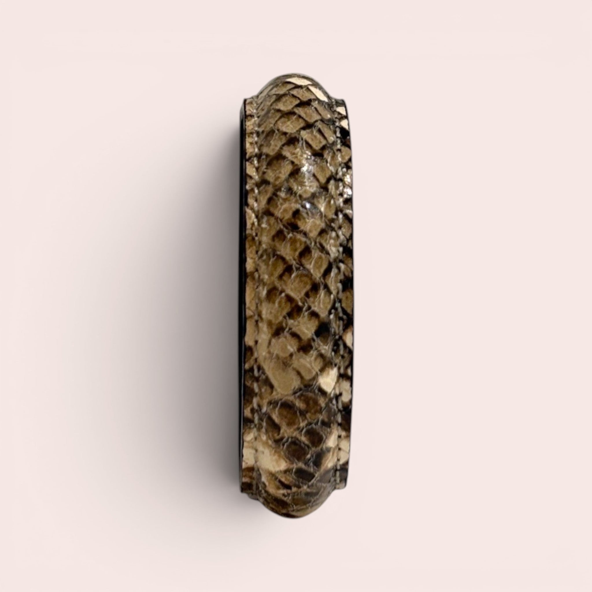 JONC serpent ivoire taupe