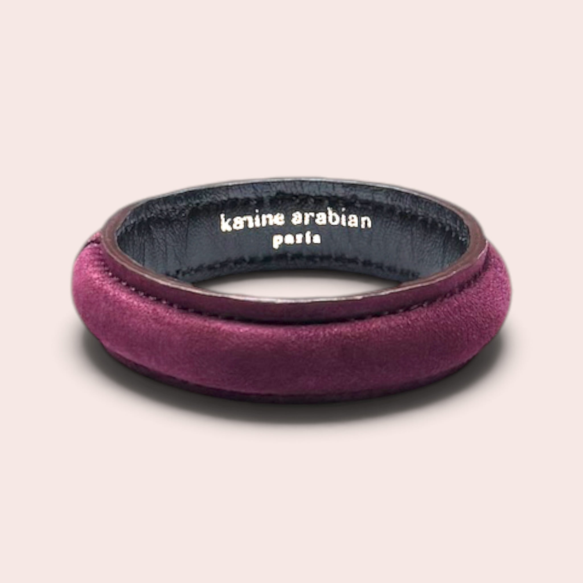JONC velours prune