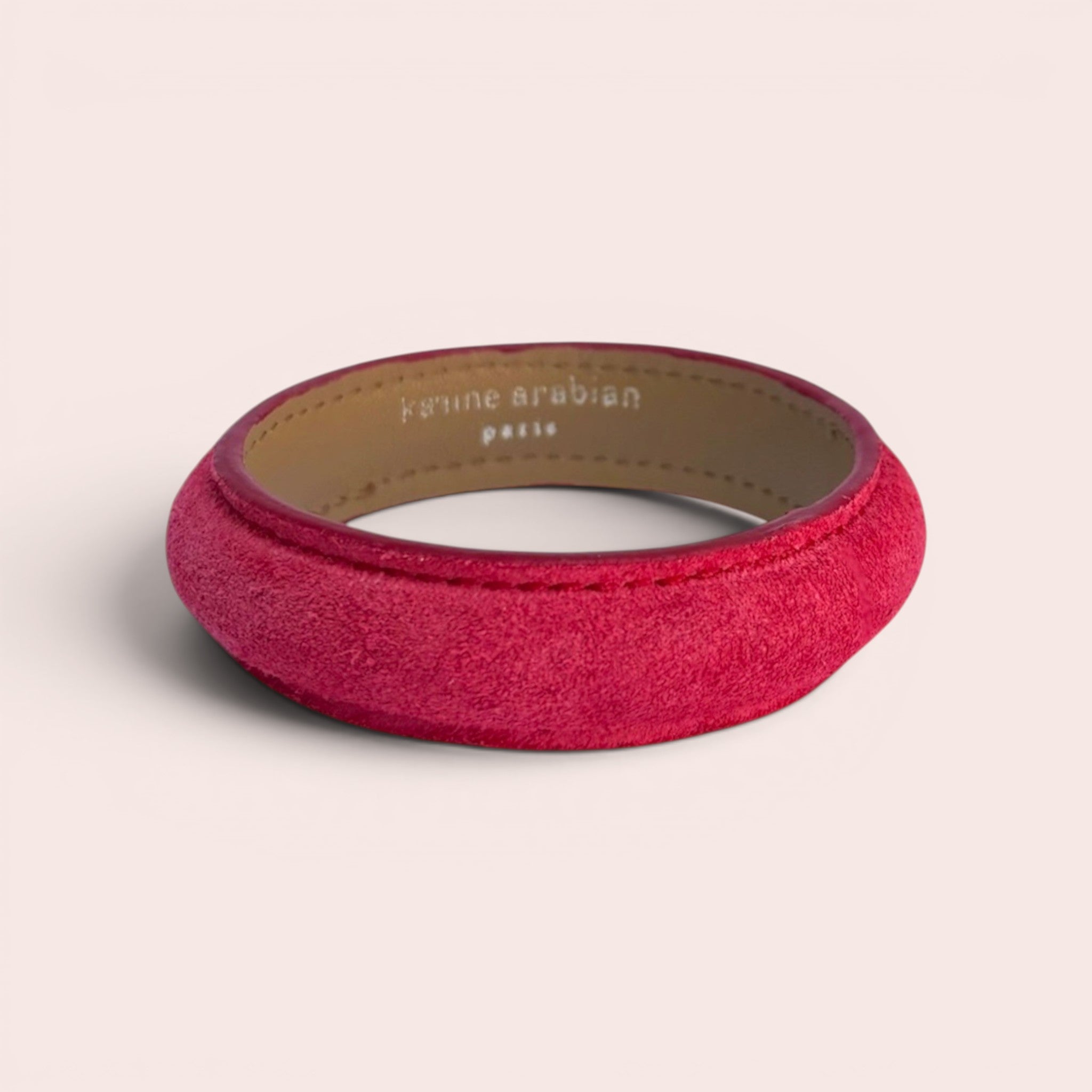 JONC velours rouge