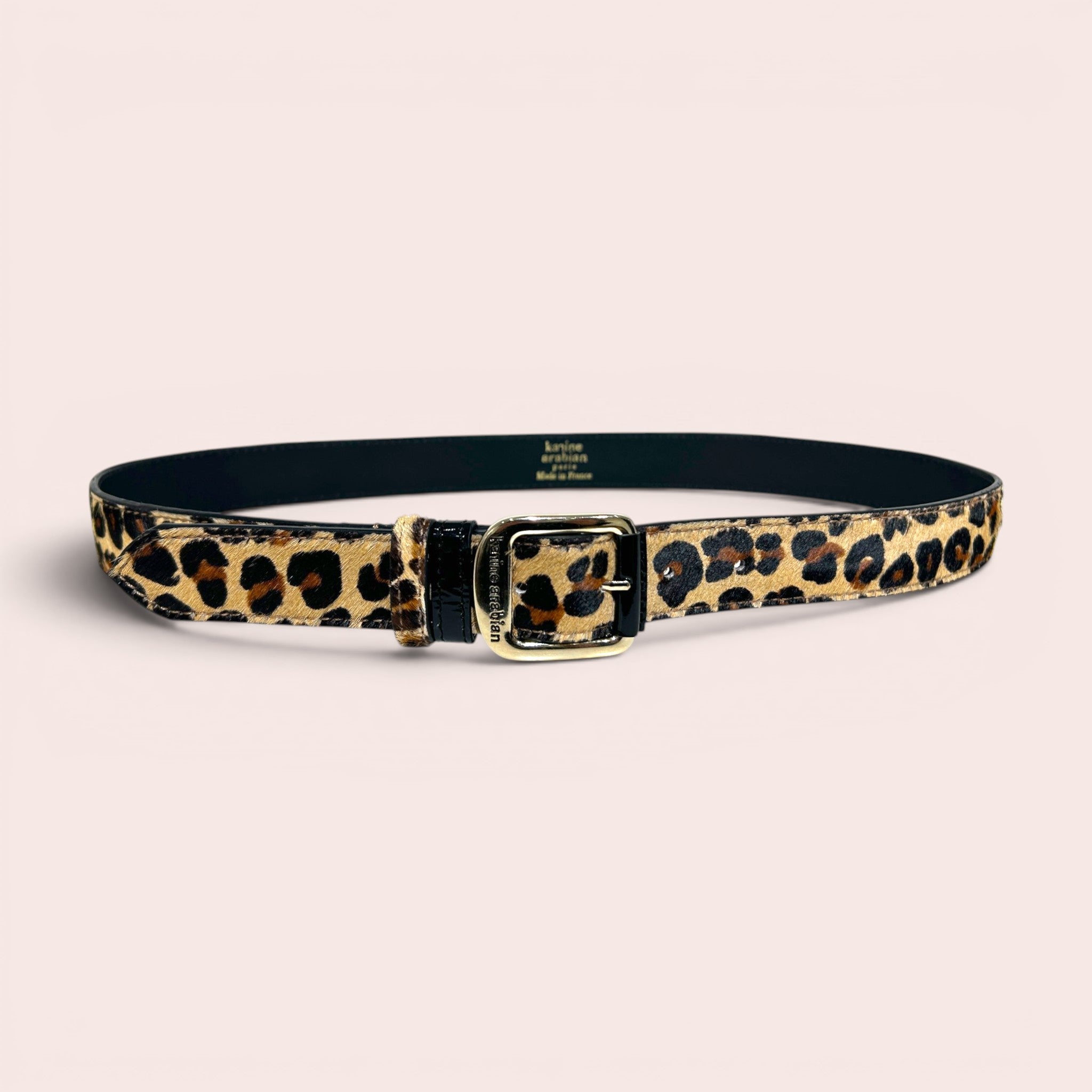 Ceinture ORTIZ léopard