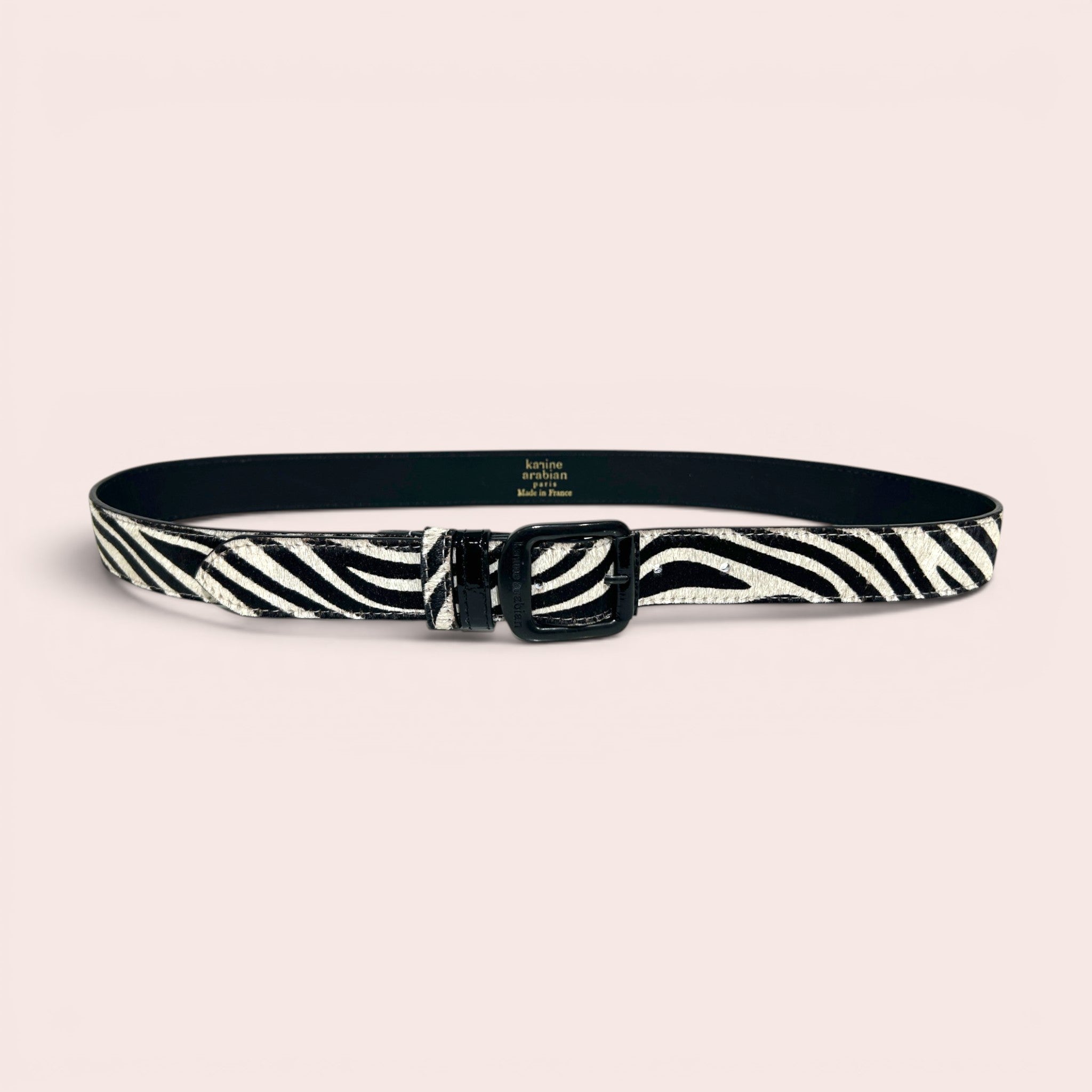 Ceinture ORTIZ zébré